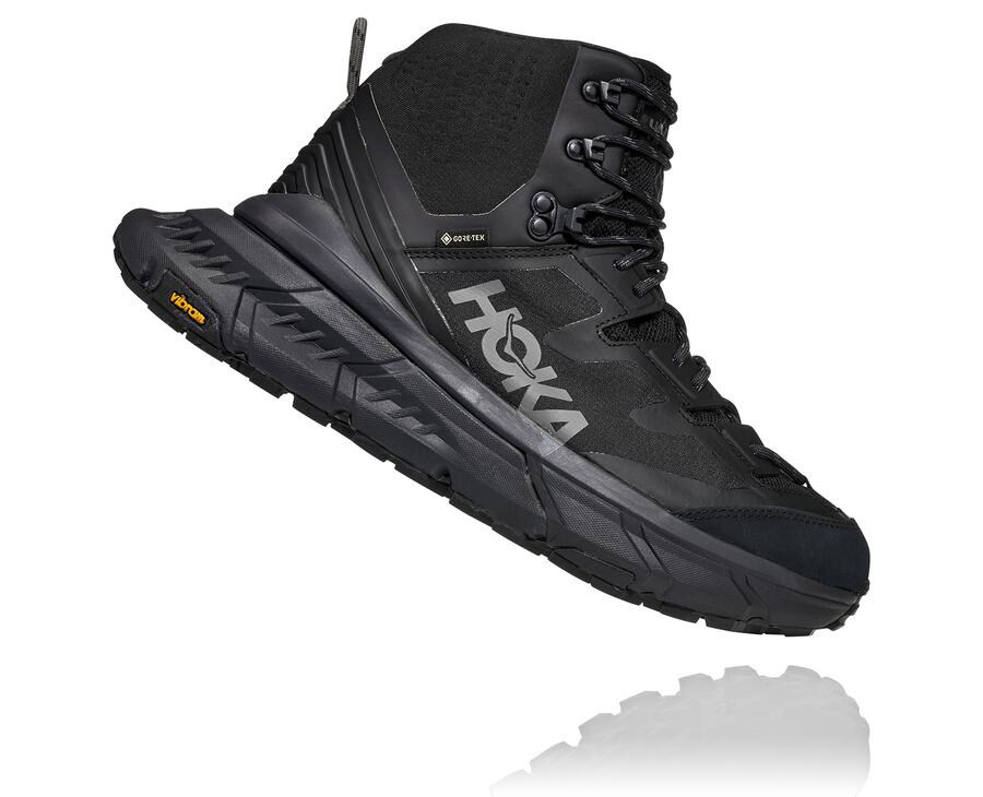 Hiking Boots Mens - Hoka One One TenNine Hike GORE-TEX - Black - ZOAVEML-04